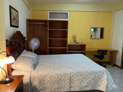 Postel nebo postele na pokoji v ubytování Hotel-Villas JABEL TINAMIT