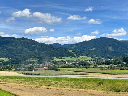 Naturlandschaft in der Nähe des Ferienhauses