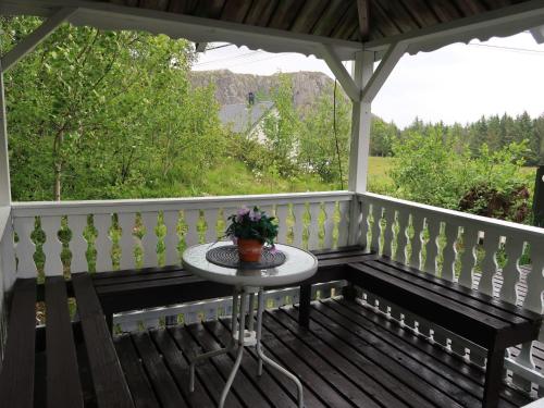 Balkón nebo terasa v ubytování Holiday Home Taren by Interhome