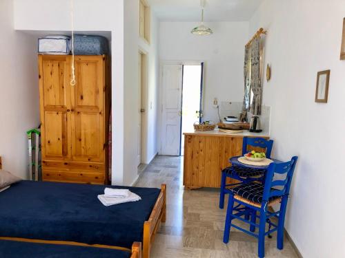 Η κουζίνα ή μικρή κουζίνα στο Kastri Apartments