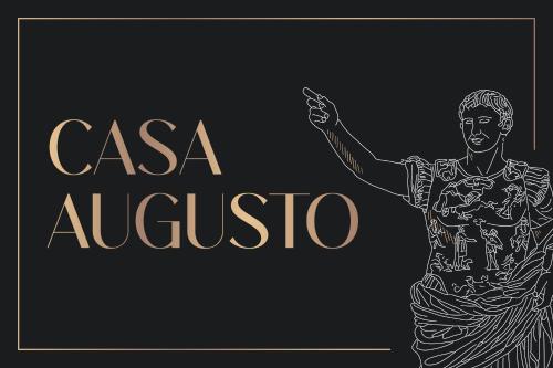 a vector illustration of a man in a dress waving at Casa Augusto - junto al Teatro Romano, con garaje in Merida
