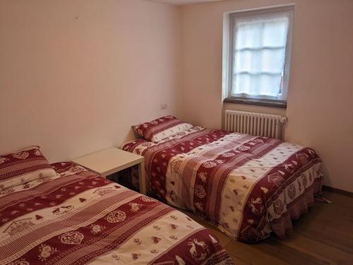 Cama o camas de una habitación en Casa della Frua - Frudarhus
