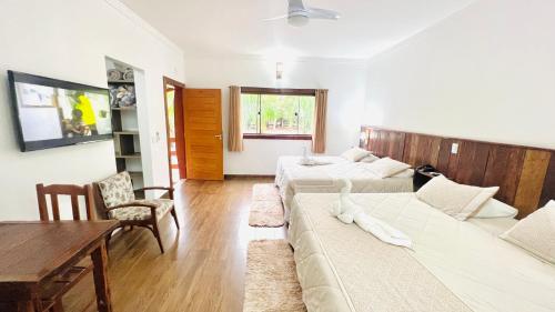Ruang duduk di Hotel Cabanas