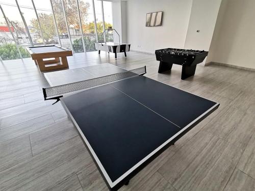 Kemudahan pingpong di Residencial Carso Vistas del Bosque atau berdekatan