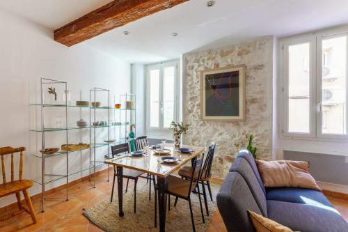 Χώρος καθιστικού στο Appartement Tonnel - Welkeys