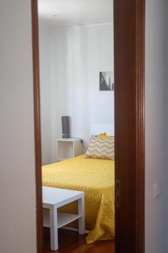 Postel nebo postele na pokoji v ubytování Quinta Casal da Eva