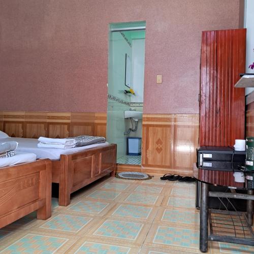 Katil atau katil-katil dalam bilik di Gia Long Motel