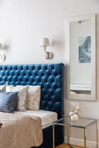 Katil atau katil-katil dalam bilik di Luxury Royal Residence in the Heart of Budapest