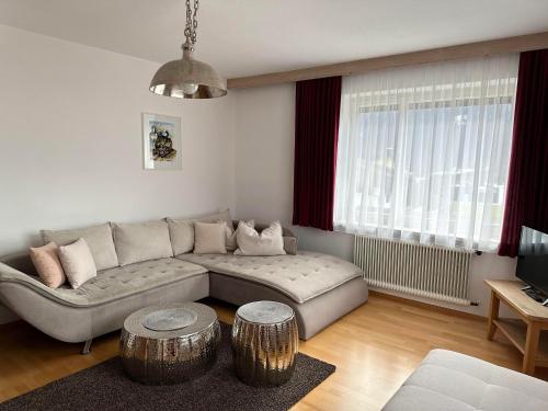 Posezení v ubytování Haus Hermine