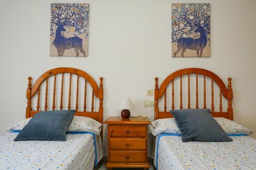 Llit o llits en una habitació de Casa Nova, gaudeix del paisatge des de Vilamitjana