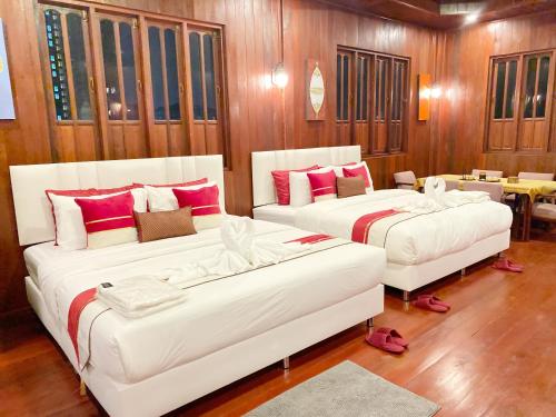 Posezení v ubytování Wan D Villa Pattaya