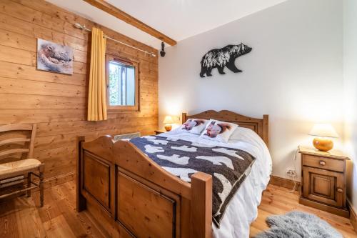Posteľ alebo postele v izbe v ubytovaní Appart Cosy 3 étoiles