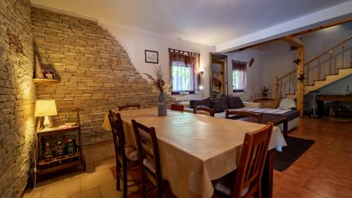 Χώρος καθιστικού στο Guest house Donna