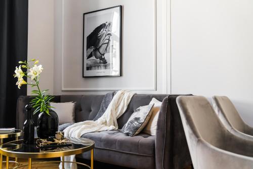 Posezení v ubytování Cracovian Apartment - Loft Affair
