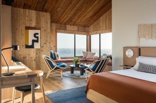 Posezení v ubytování The Sea Ranch Lodge