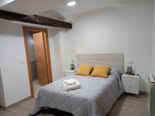 Кровать или кровати в номере Hotel Rural Virgen del Carmen