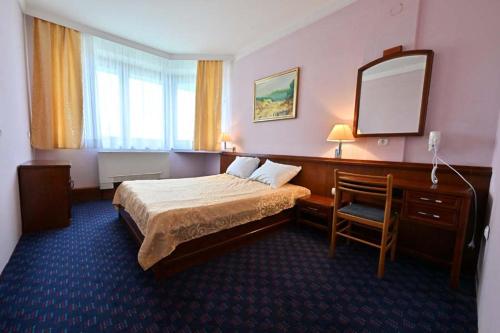 Cama o camas de una habitación en Hotel Norcev