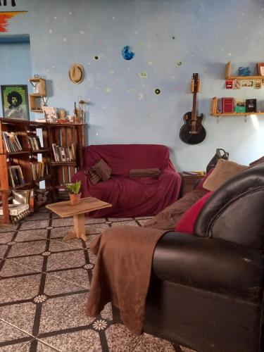 Posezení v ubytování Tranquilandia Hostel