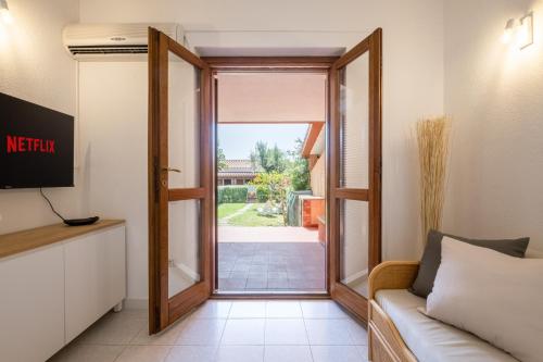 Μια τηλεόραση ή/και κέντρο ψυχαγωγίας στο Casa A'MARI [3 Min. from the Beach - Free Parking]