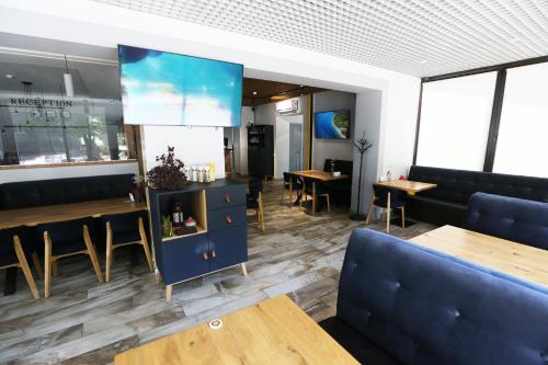 Zona de estar de Hotel Golden lemon Готель Золотий лимон