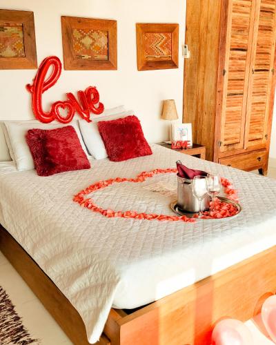Katil atau katil-katil dalam bilik di Mata Hari Apartamentos