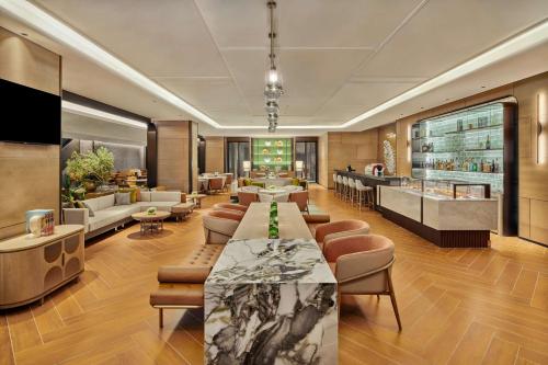 Posezení v ubytování DoubleTree by Hilton Guangzhou Zengcheng - Canton Fair Free Shuttle Bus