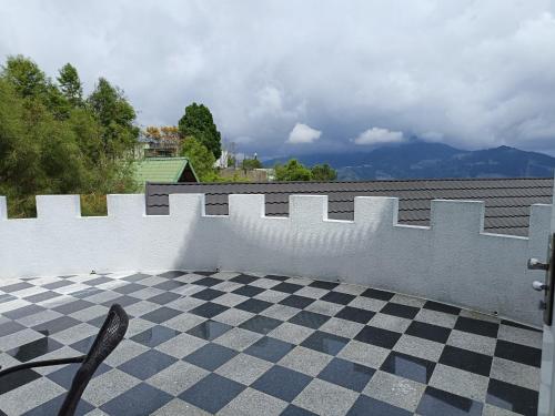 Nespecifikovaný výhled na hory nebo výhled na hory při pohledu z bed and breakfast