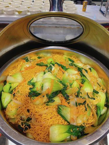 Jídlo v hotelu nebo okolí