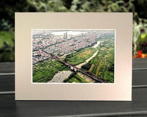 a picture of an aerial view of a city at Myrcella Urban Studio in Hanoi