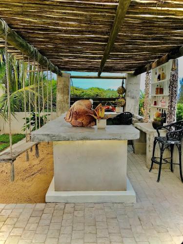 Posezení v ubytování COCOTREE beach house