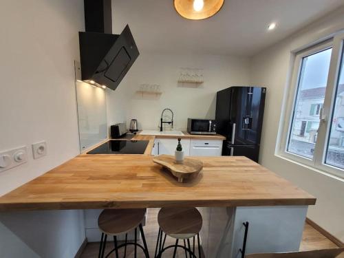 Kuchyň nebo kuchyňský kout v ubytování Splendide Duplex