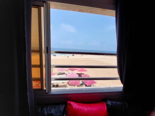 Μπαλκόνι ή βεράντα στο Cozy apartment in Agadir 80 m² with sea view