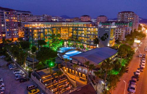 Γενική άποψη της πόλης Mahmutlar ή θέα της πόλης από  αυτό το ξενοδοχείο