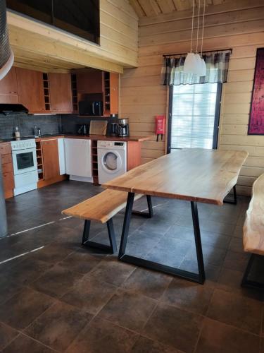 Dapur atau dapur kecil di Tunturipöllö 4