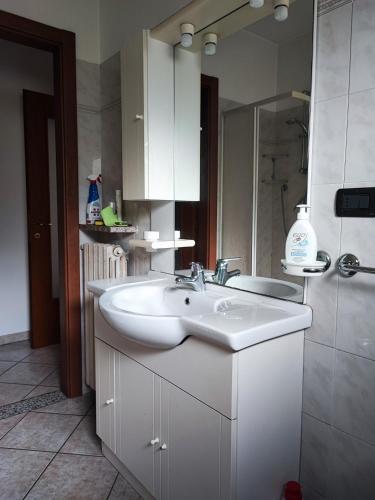 Kuchyň nebo kuchyňský kout v ubytování Casa vacanze a Macra