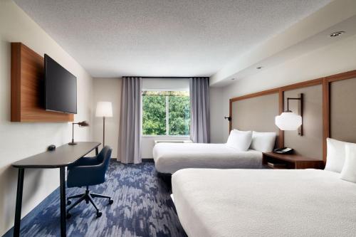 Ένα ή περισσότερα κρεβάτια σε δωμάτιο στο Fairfield Inn & Suites by Marriott Albany