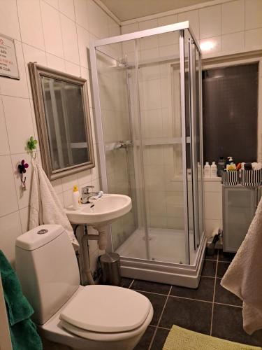 Ένα μπάνιο στο Kule gule huset