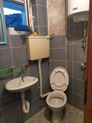 A bathroom at Apartmani Marijanović - Čanj
