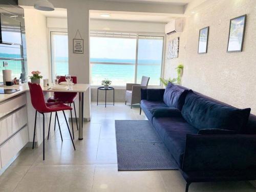Χώρος καθιστικού στο Seaside cozy apartment