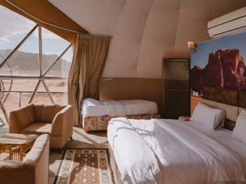 Lova arba lovos apgyvendinimo įstaigoje Wadi Rum Nova camp