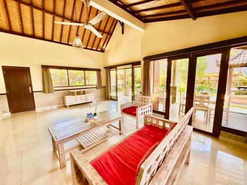 Zona de estar de Dupa Ubud