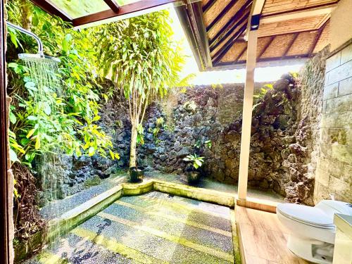 Jardín al aire libre en Dupa Ubud