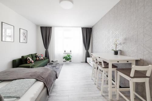 Гостиная зона в einzigartiges Apar. Prater/Messe