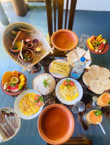 Jídlo v ubytování v soukromí nebo okolí