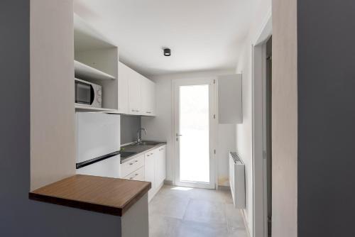 Dapur atau dapur kecil di Palazzo Ricciardi Residence