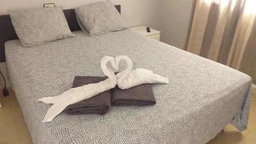 Кровать или кровати в номере Home sweet home