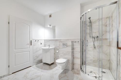 Et badeværelse på Willa Drako