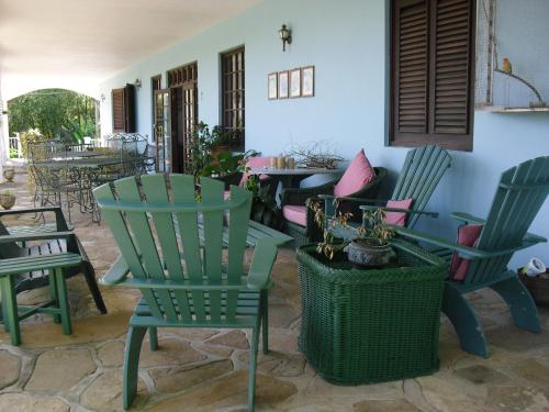 Et sittehjørne på Tamarind Great House