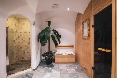 Koupelna v ubytování Hotel Ciasa Ai Pini