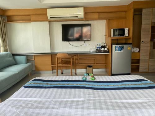 Dapur atau dapur kecil di L18 residence แอลสิบแปด เรสซิเดนซ์